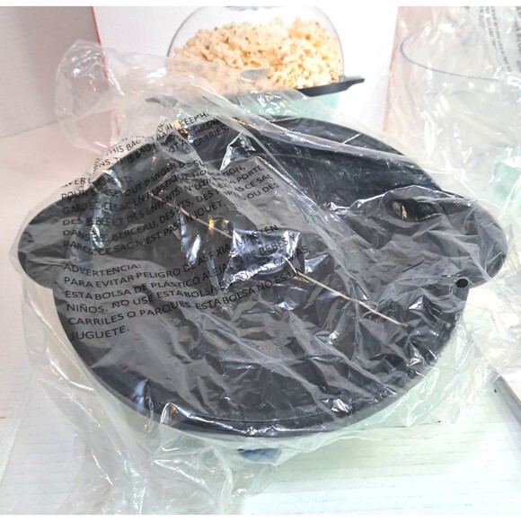 Dash Stirring Electric Popcorn Popper w/ Lid, Serving Bowl & Convenient Storage - Picture 3 of 7